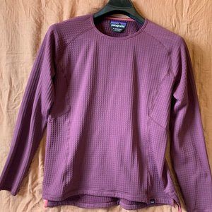 Patagonia Purple Long-sleeved Pullover Top Size XL